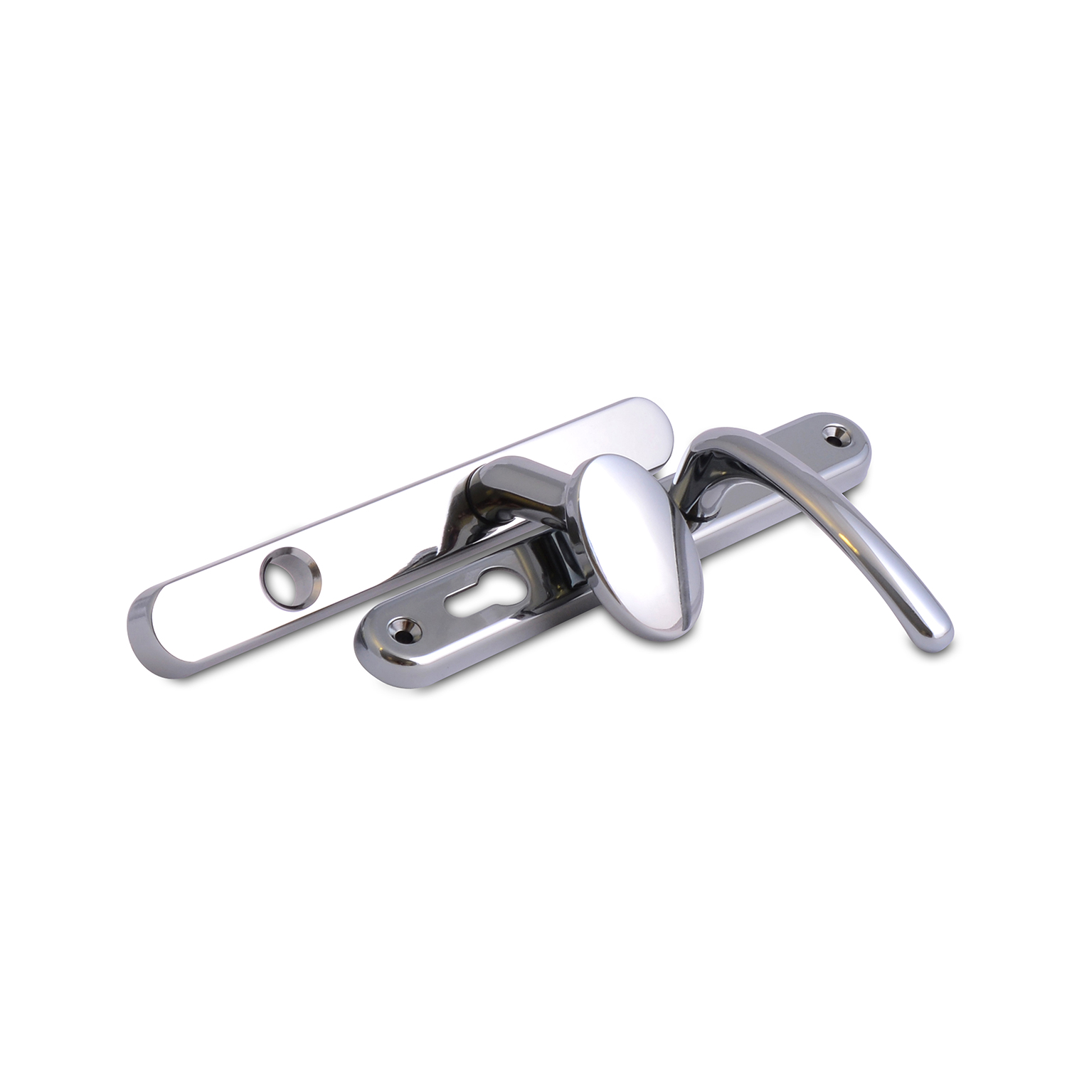 Berwick High Security Sprung Inline Lever Pad Door Handle Berwick High Security Sprung Inline Lever Pad Door Handle