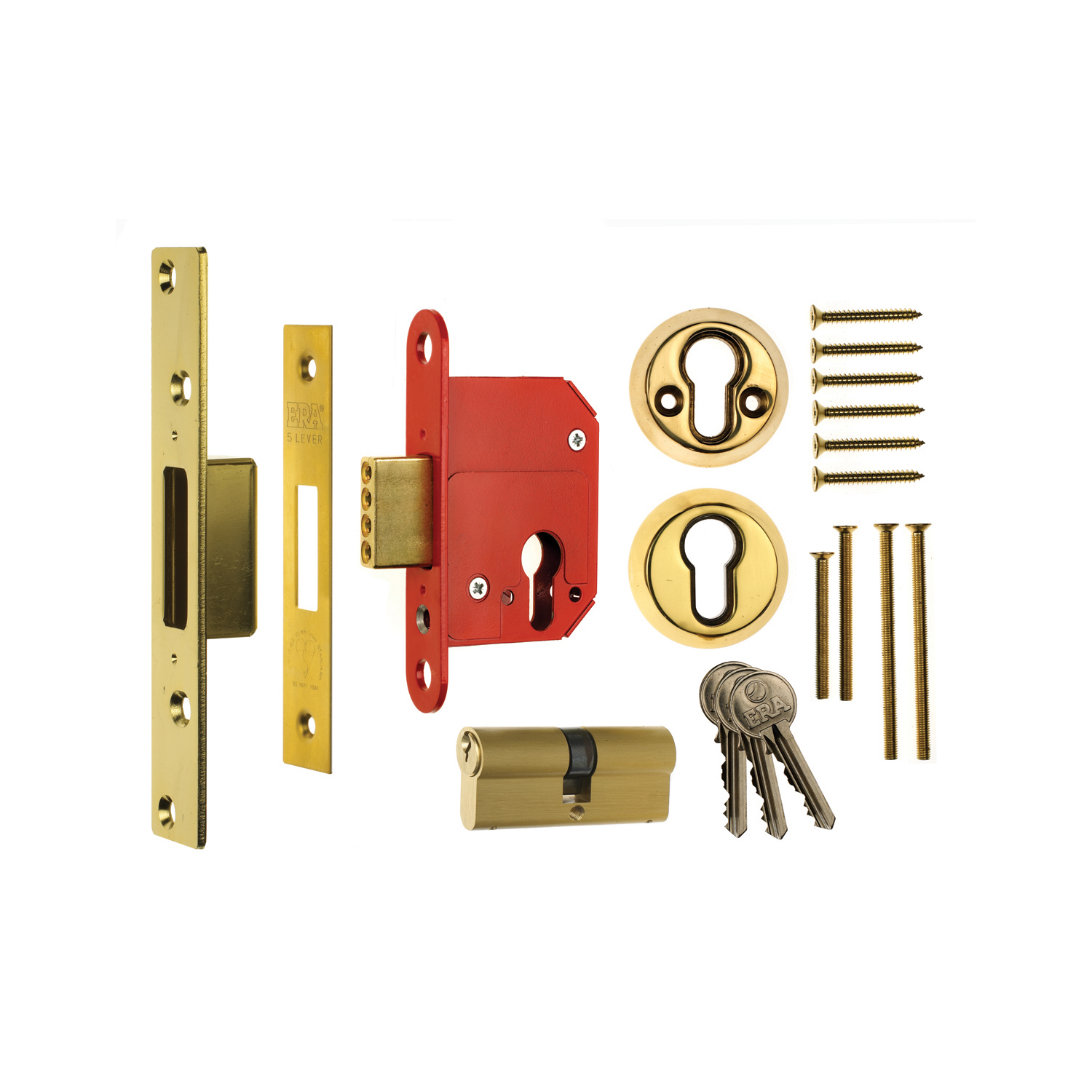 BS3621 Fortress Euro Mortice Deadlock BS3621 Fortress Euro Mortice Deadlock