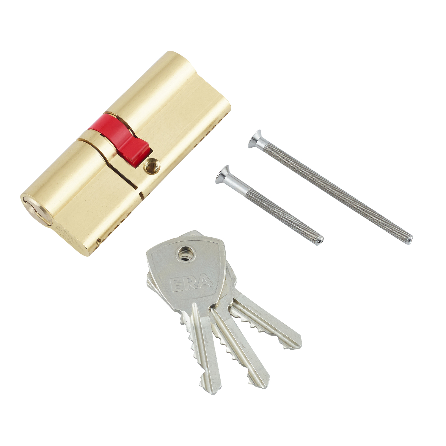British Standard 3* 6 Pin Euro Profile Double Door Cylinder British Standard 3* 6 Pin Euro Profile Double Door Cylinder