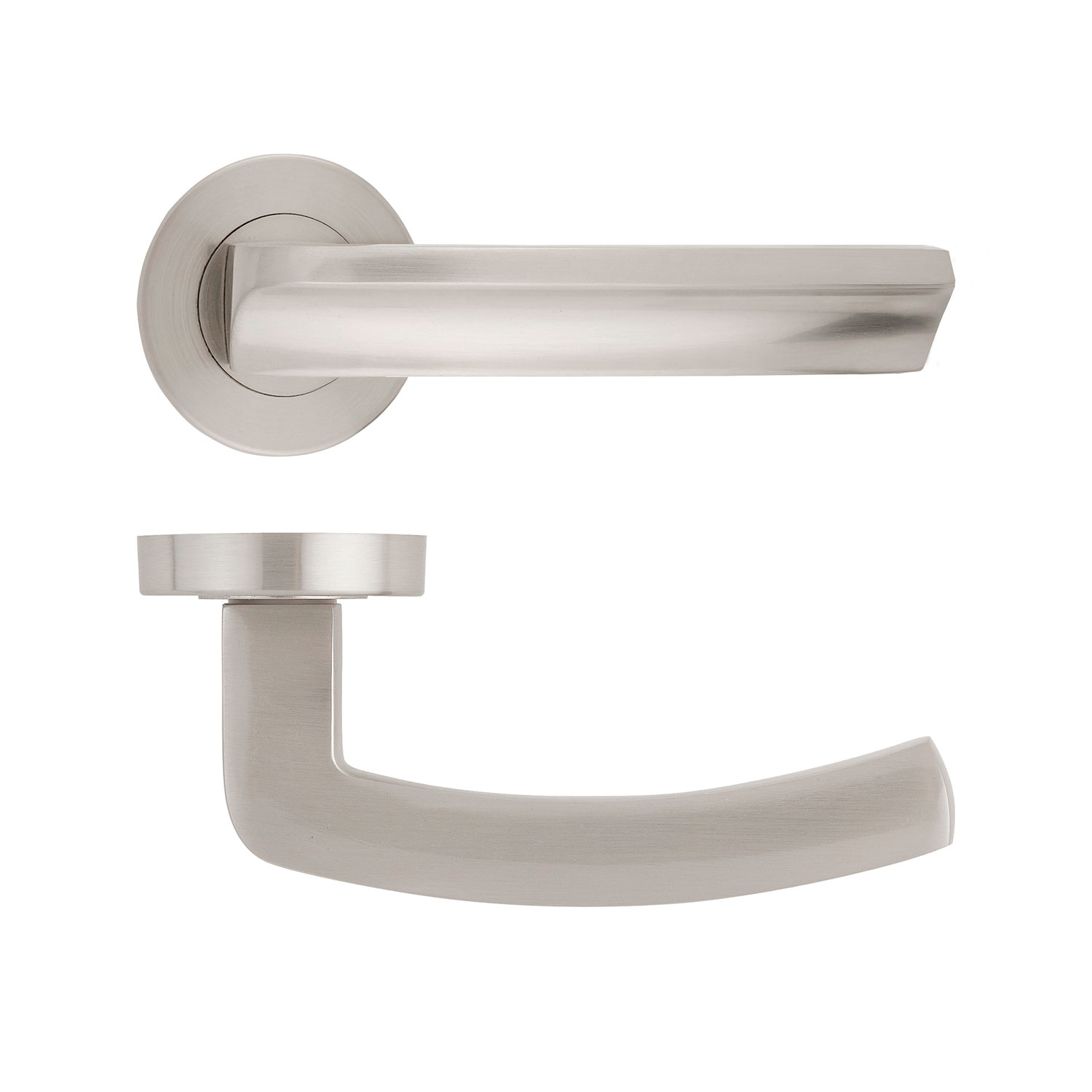 Parallel Lever on Linear Rose Internal Door Handle